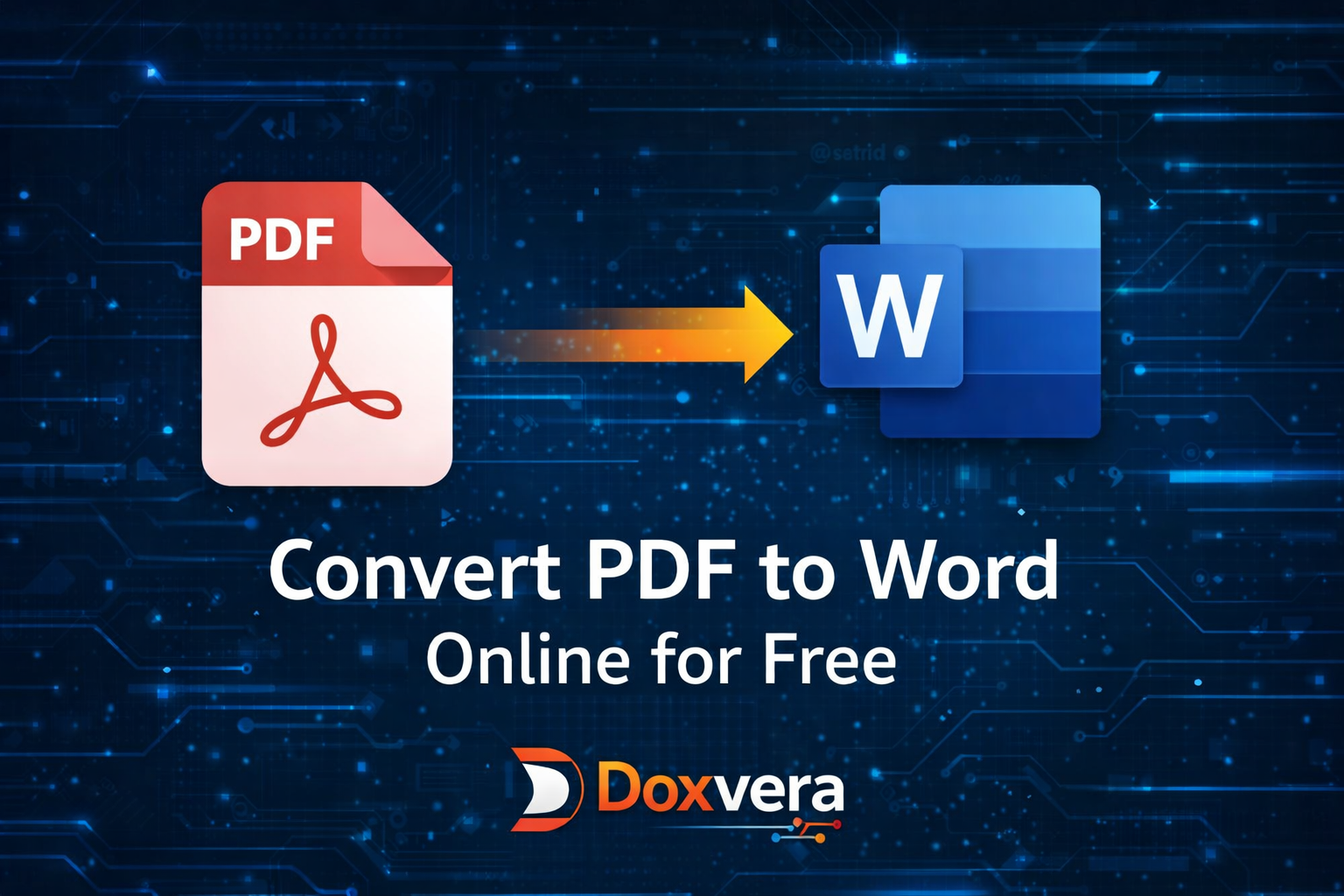 How to Convert PDF to Word Online for Free